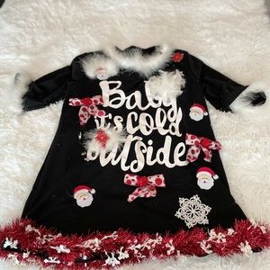 SZ XL UGLY CHRISTMAS DRESS/TUNIC